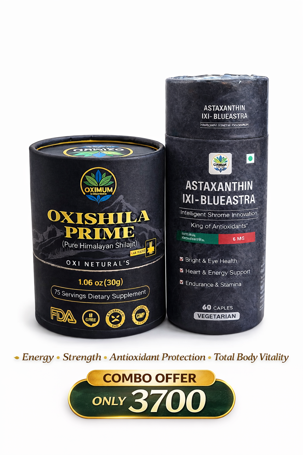 SHILAJIT PRIME+ BLUEASTRA (COMBO)